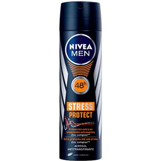 Imagem de Desodorante aerosol masculino nivea stress protect men 150ml