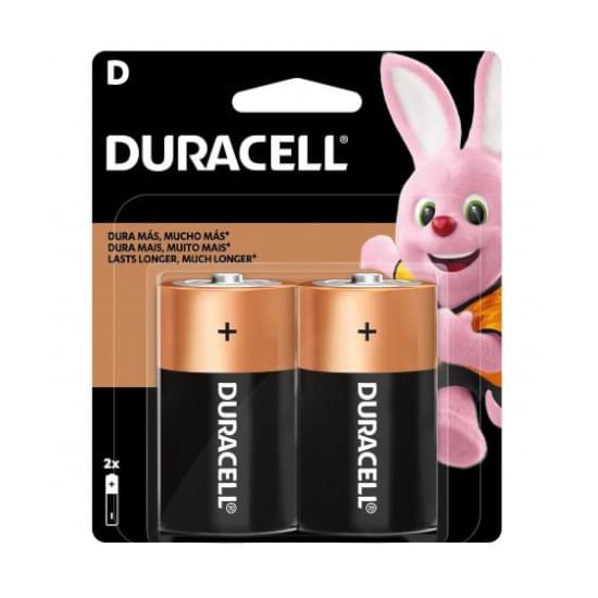 Imagem de Pilha duracell alcalina d grande | com 2 unidades