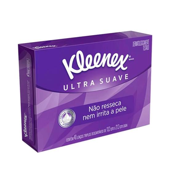 Imagem de Lenço de papel kleenex ultra suave | caixa com 50 folhas