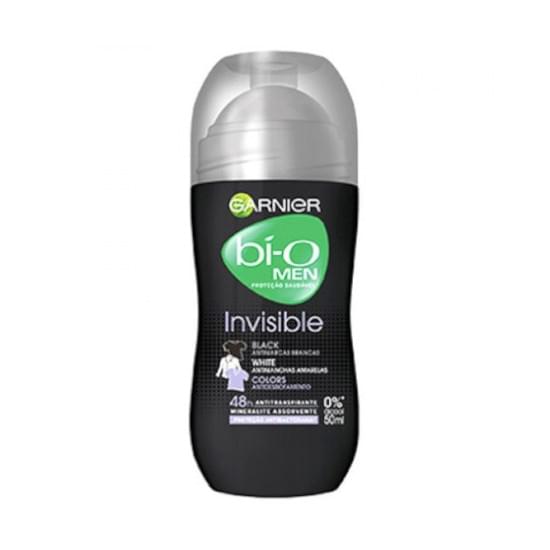 Imagem de Desodorante roll-on masculino bí-o black white colors invisible 50ml