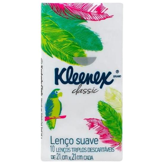 Imagem de Lenço de papel kleenex de bolso suave original | 4 pacotes com 10 folhas