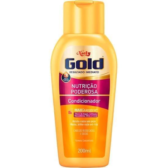 Imagem de Condicionador niely gold nutrição poderosa 200ml