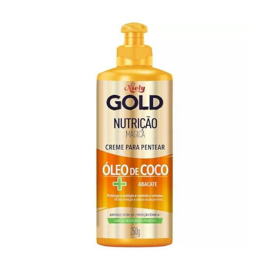 Imagem de Creme para pentear niely gold nutrição mágica 250g