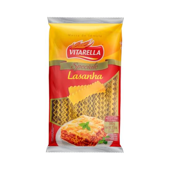 Imagem de Macarrão sêmola vitarella speciale lasanha 500g