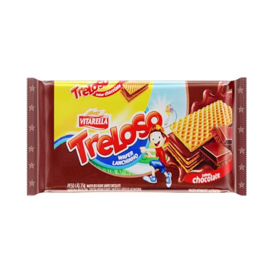 Imagem de Biscoito wafer vitarella treloso chocolate 35g