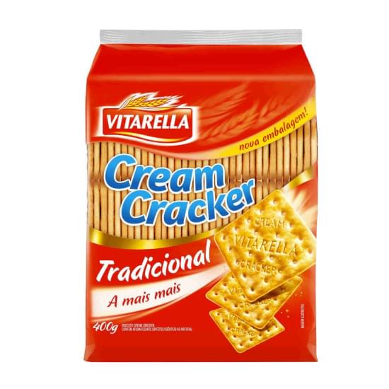 Imagem de Biscoito salgado vitarella cream cracker tradicional 400g