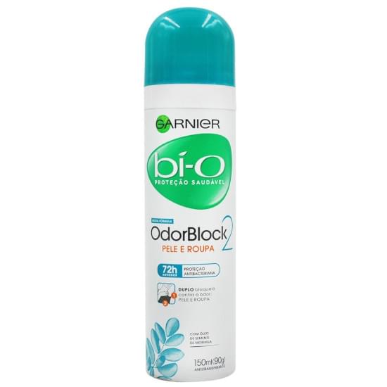 Imagem de Desodorante aerosol feminino bí-o odorblock 150ml