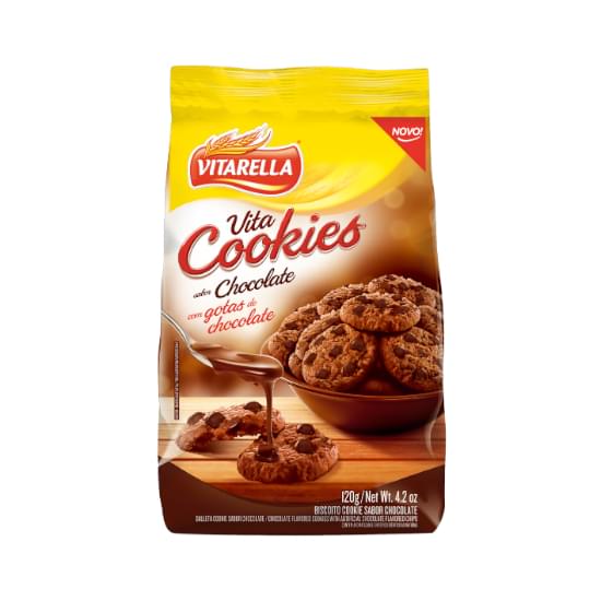 Imagem de Cookies vita choc com choc 120g