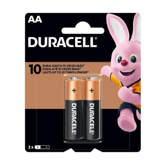 Imagem de Pilha duracell alcalina aa pequena | com 2 unidades