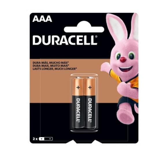 Imagem de Pilha duracell alcalina aaa palito | com 2 unidades