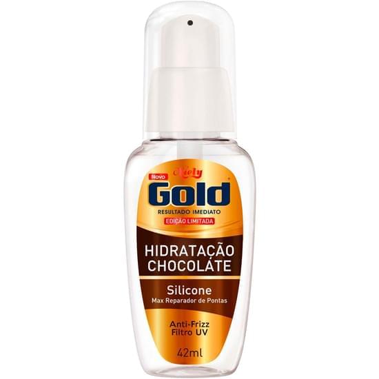 Imagem de Reparador para pontas niely gold silicone hidratação chocolate 42ml