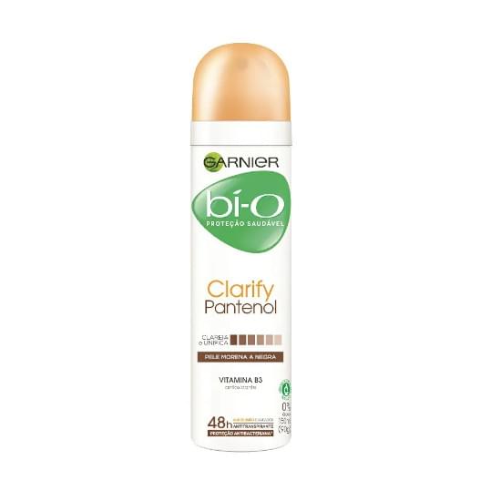 Imagem de Desodorante aerosol feminino bí-o pantenol pele morena clarify 150ml