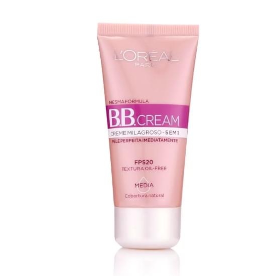 Imagem de Base líquida bb cream loréal média fps 20 30ml