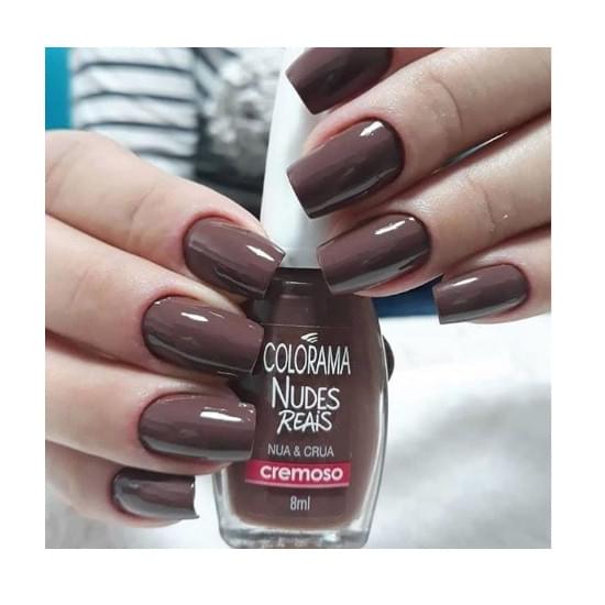 Imagem de Esmalte colorama nudes reais nua e crua 8ml