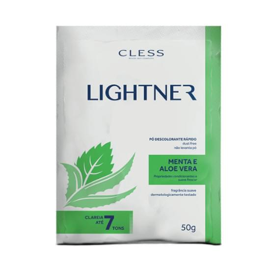 Imagem de Pó descolorante lightner menta e aloe vera 50g