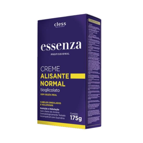 Imagem de Alisante essenza normal tioglicolato com geleia real sachê 80g | com 6 unidades + loção neutralizante 80ml