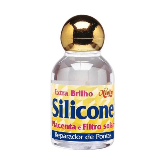 Imagem de Reparador para pontas niely silicone extra brilho 30ml