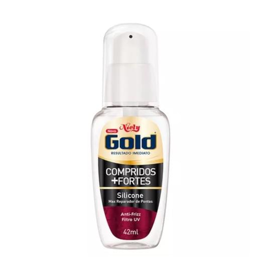 Imagem de Reparador para pontas niely gold silicone compridos + fortes oleo de ricino + d-pantenol 42ml