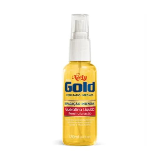 Imagem de Spray capilar niely gold queratina reparação 120ml