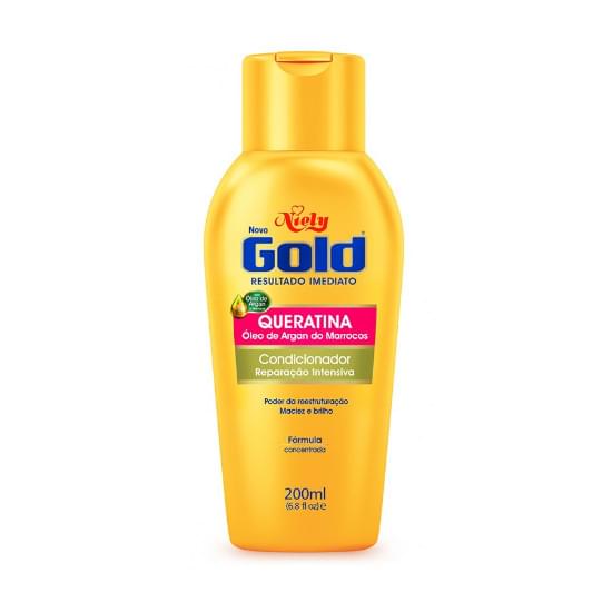 Imagem de Condicionador niely gold reconstrução potente queratina-v + extrato de jambu 200ml