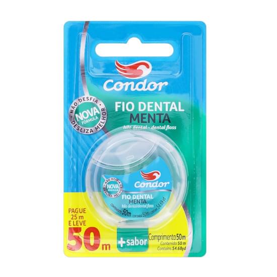 Imagem de Fio dental menta condor leve 50m pague 25m