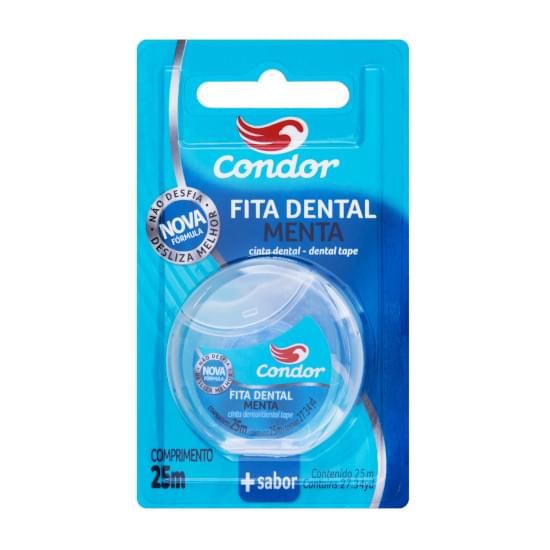 Imagem de Fita dental menta condor 25m