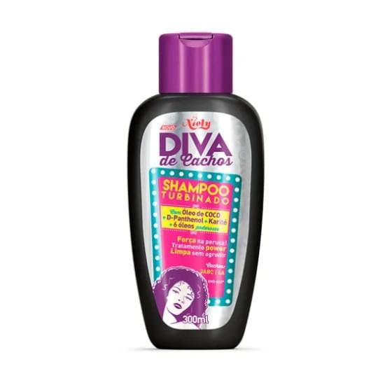 Imagem de Shampoo niely diva de cachos turbinado 300ml