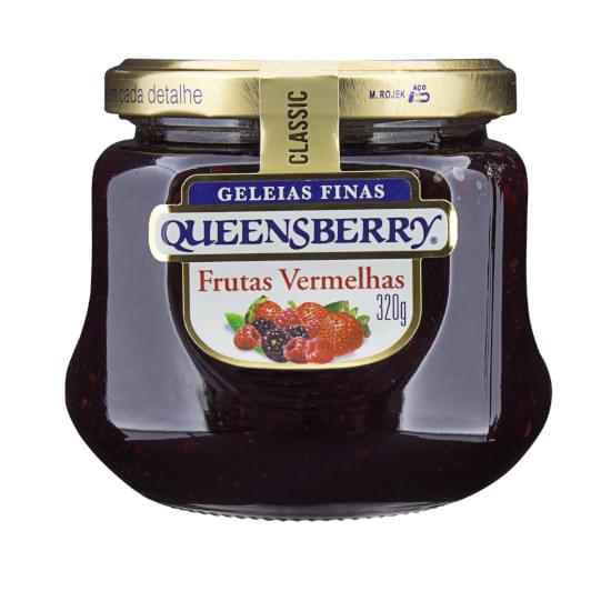 Imagem de Geleia queensberry classic frutas vermelhas vidro 320g