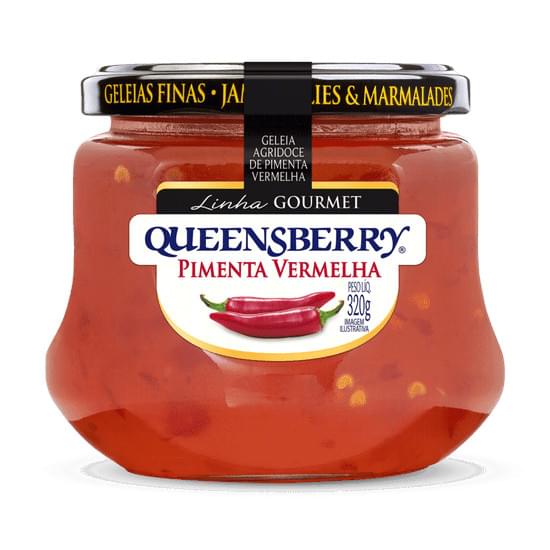 Imagem de Geleia queensberry gourmet pimenta vermelha vidro 320g