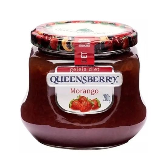 Imagem de Geleia queensberry diet morango vidro 280g