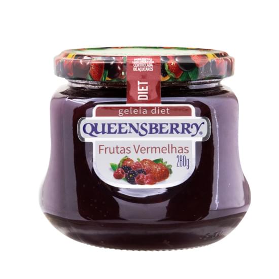 Imagem de Geleia queensberry diet frutas vermelhas vidro 280g