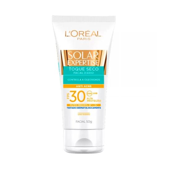 Imagem de Protetor facial solar expertise loreal fps 30 antiacne 50g