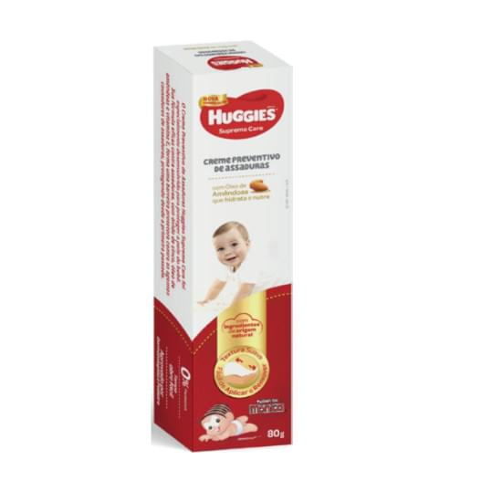 Imagem de Creme preventivo de assaduras huggies supreme care 80g