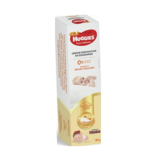 Imagem de Creme preventivo de assaduras huggies puro e natural 80g