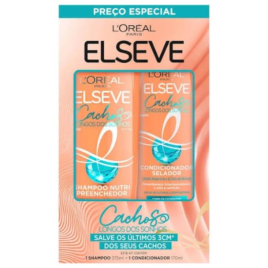 Imagem de Elseve sh 375ml+co 170ml longo dos sonho