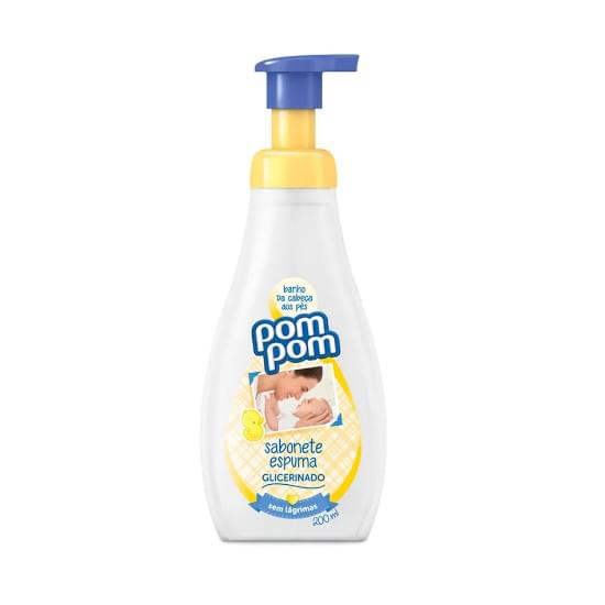 Imagem de Sabonete em espuma infantil glicerinado pom pom 200ml