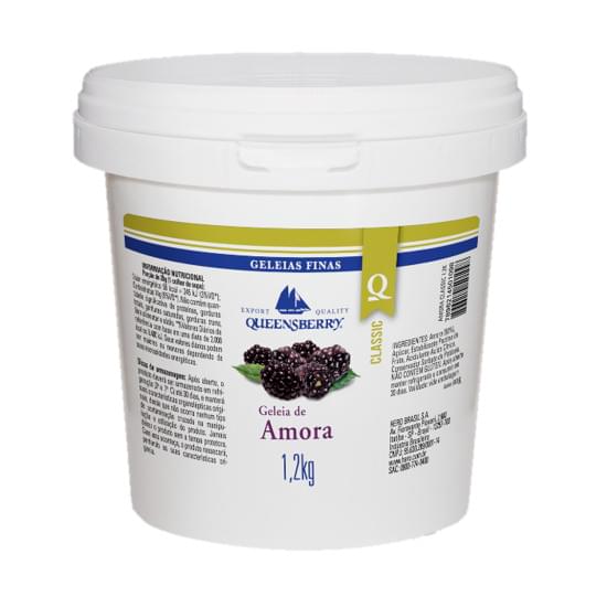 Imagem de Geleia queensberry classic amora pote 1,2kg