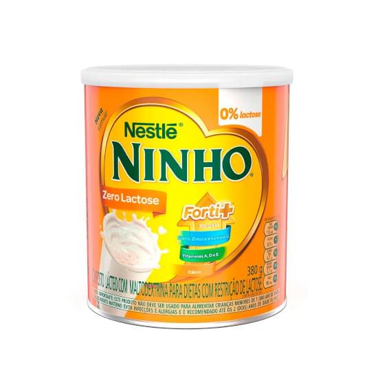 Imagem de Leite em pó nestlé ninho zero lactose lata 380g