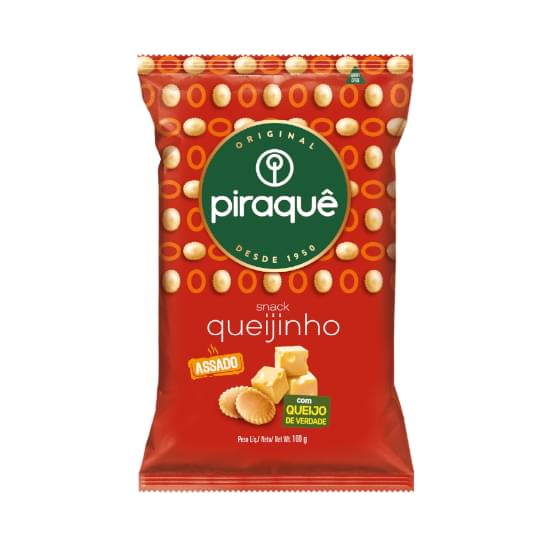 Imagem de Biscoito salgadinho queijo piraque 100g