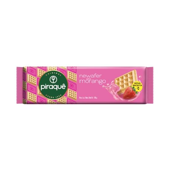 Imagem de Biscoito newafer piraque morango 100g