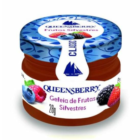 Imagem de Geleia queensberry classic frutas silvestres vidro 28g