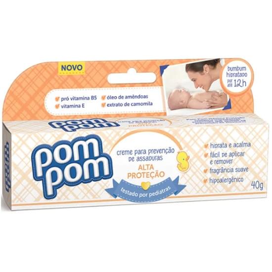 Imagem de Creme para prevenção de assaduras pom pom 40g