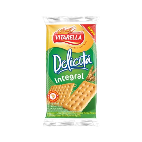 Imagem de Biscoito salgado vitarella delicita integral 138g