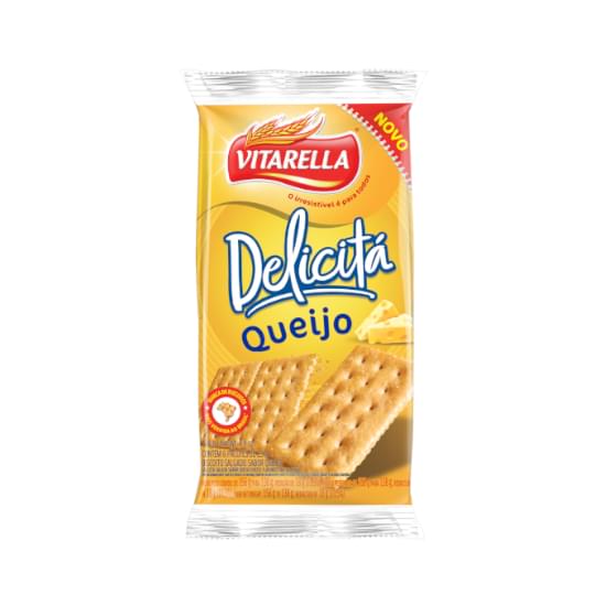 Imagem de Biscoito salgado vitarella delicita queijo 138g