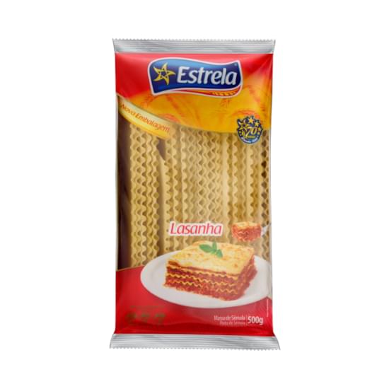 Imagem de Macarrão sêmola estrela lasanha 500g