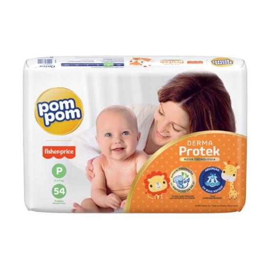 Imagem de Fralda pom pom derma protek mega p c/54