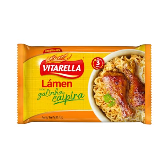 Imagem de Macarrão instantâneo vitarella lámen galinha caipira 74,3g