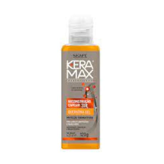 Imagem de Skafe queratina gel keramax reconstrução capilar 120g