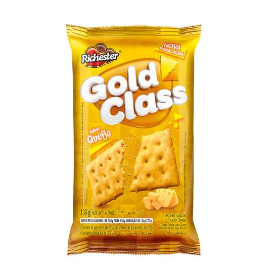 Imagem de Richester bisc gold class queijo 138g