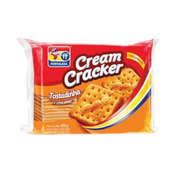 Imagem de Biscoito salgado cream cracker tostadinha fortaleza 400g